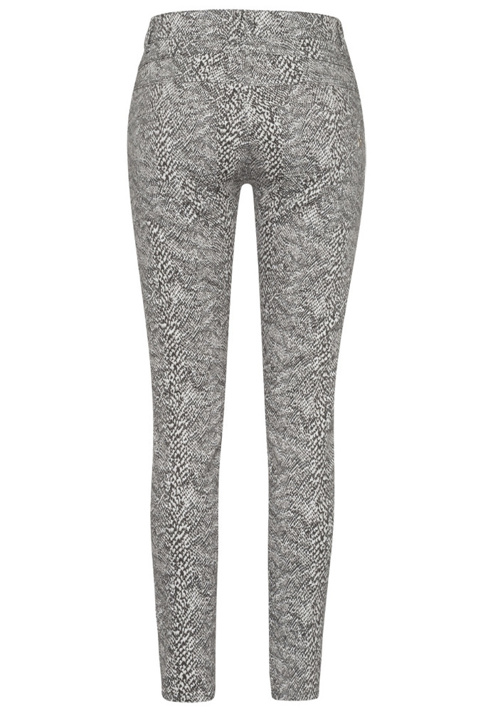 Hose mit All-Over Animal-Print