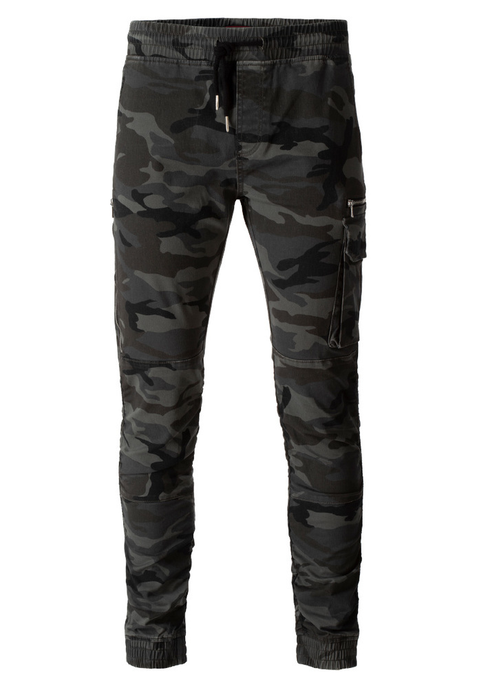 Cargohose im Camouflage-Look