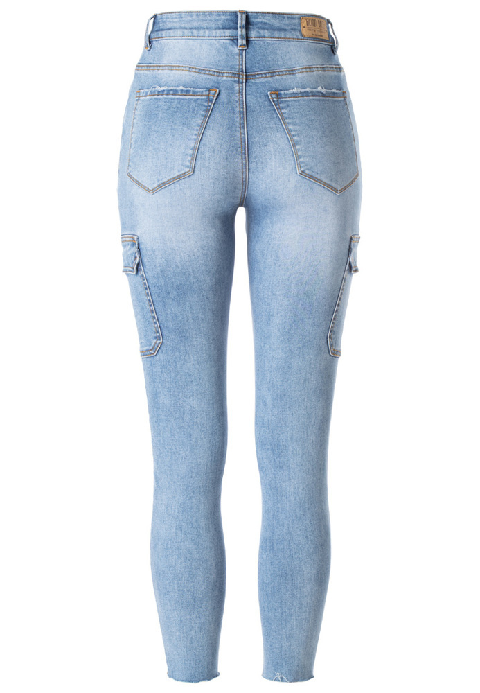 Ankle High Rise Jeans