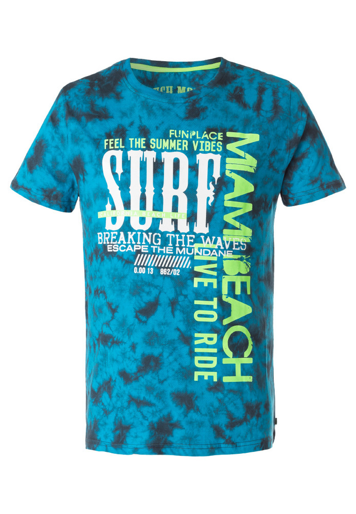 T-Shirt mit Neon-Print