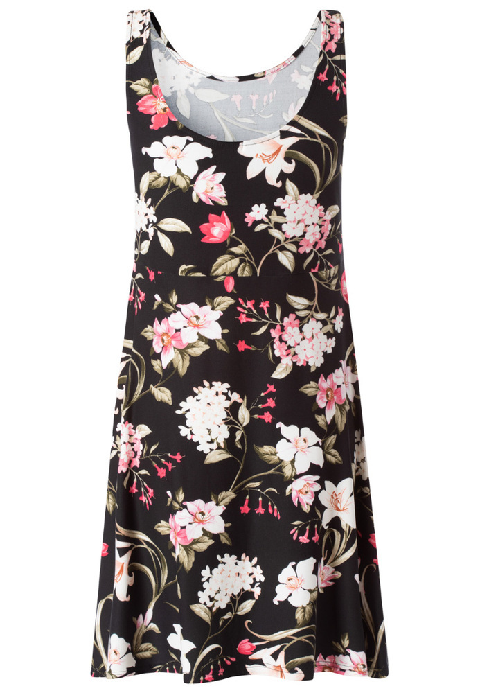 Kleid mit All-Over Print