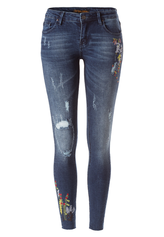 Skinny Regular Rise Jeans