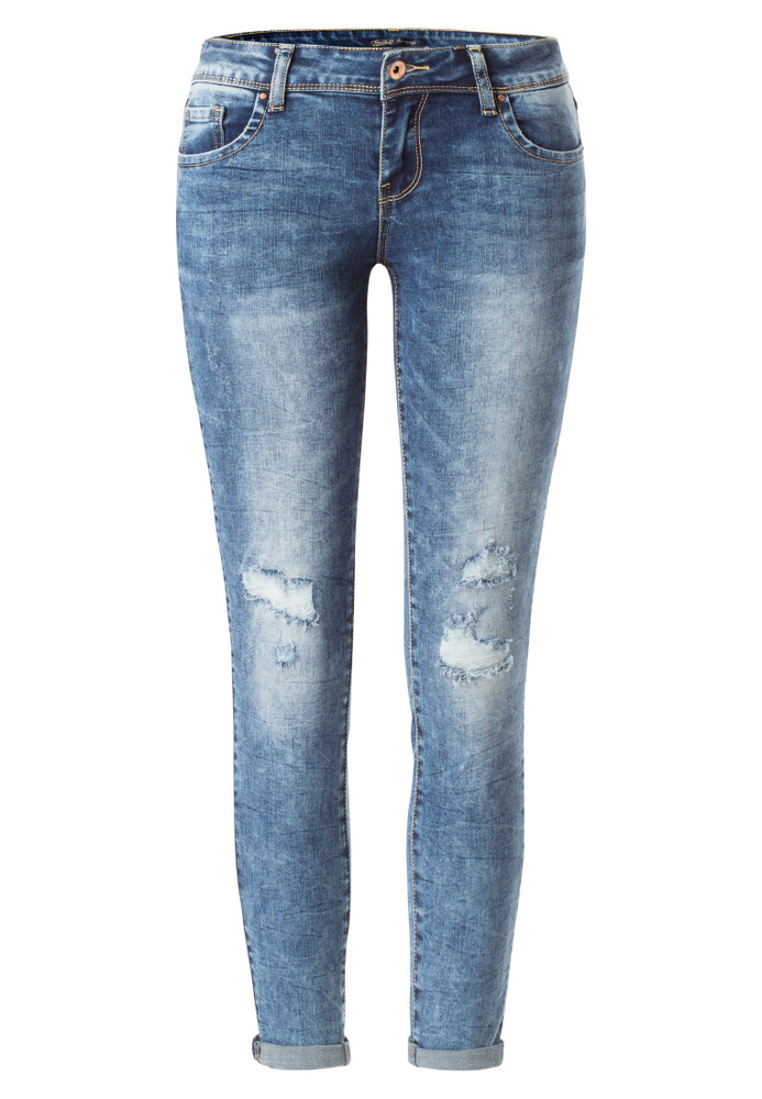 Straight Regular Rise Jeans