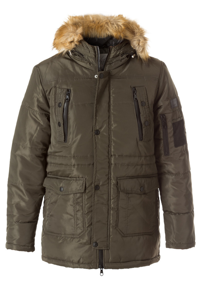 Parka mit Fellimitat