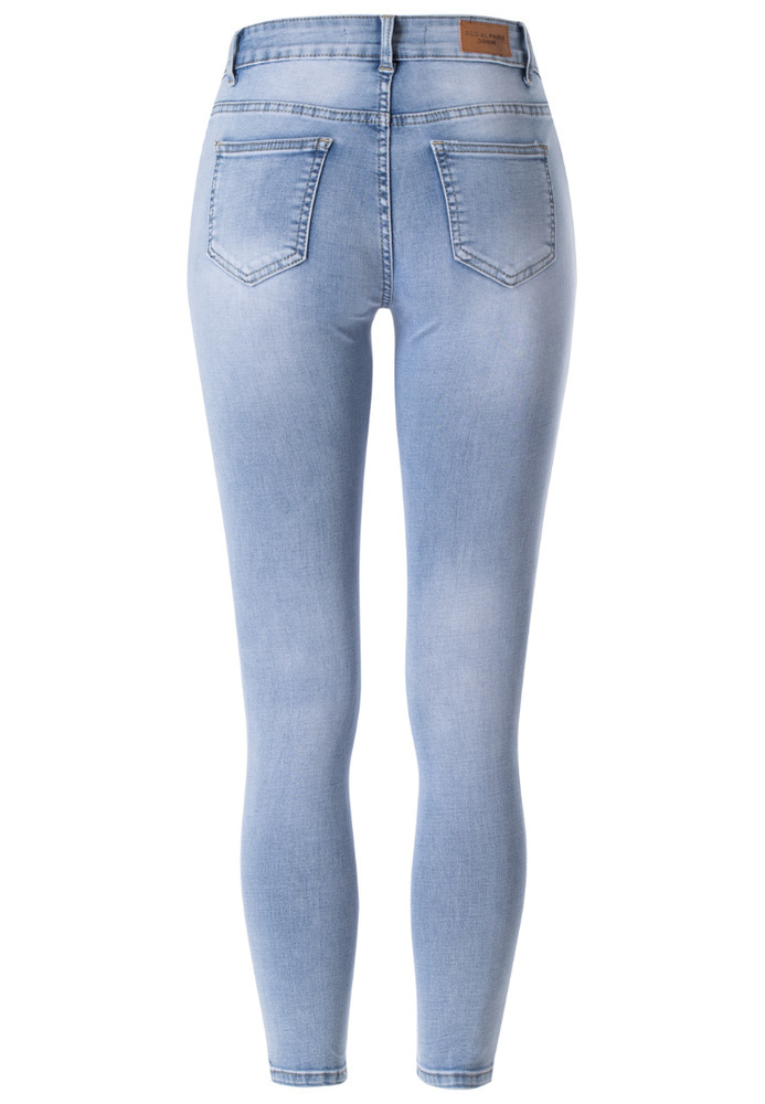 Ankle High Rise Jeans