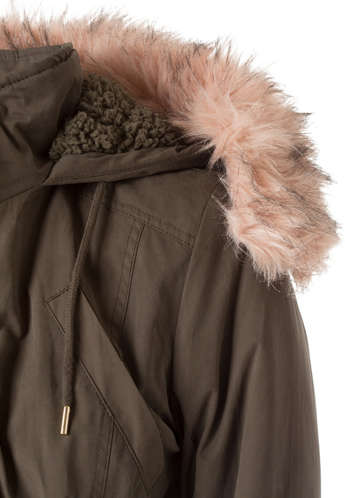 Parka mit Fake-Fur