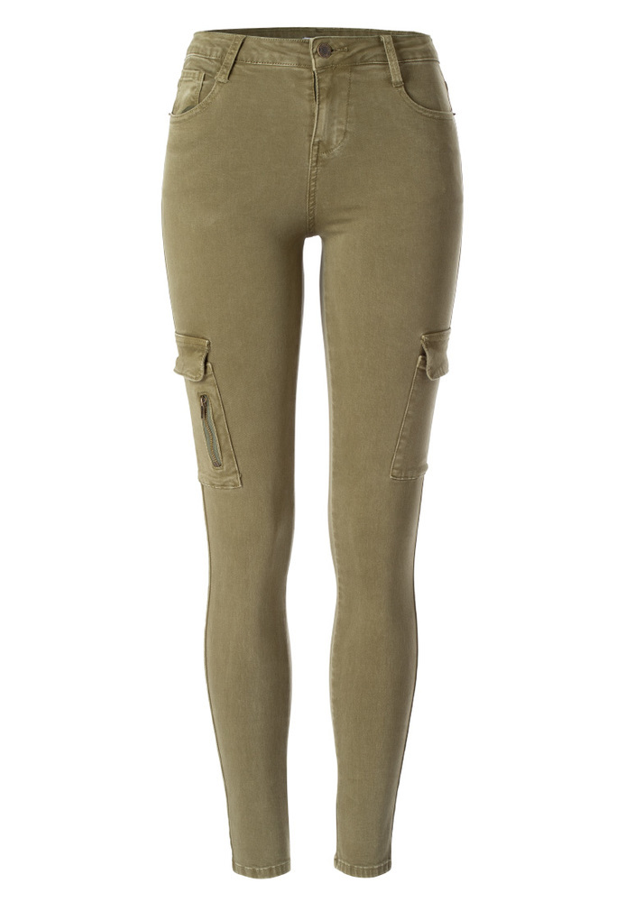 Slim-Fit-Cargohose