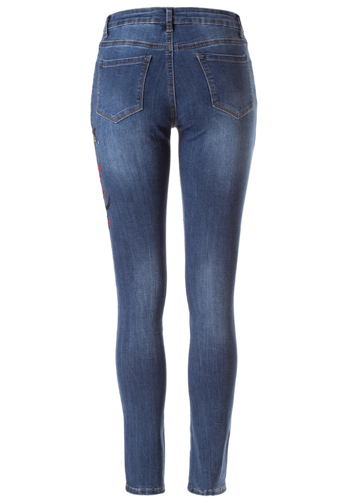 Skinny Regular Rise Jeans