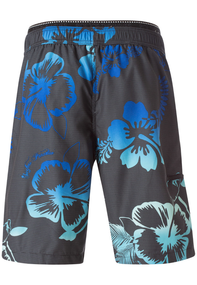 Bermuda-Shorts mit All-Over Blumen-Print