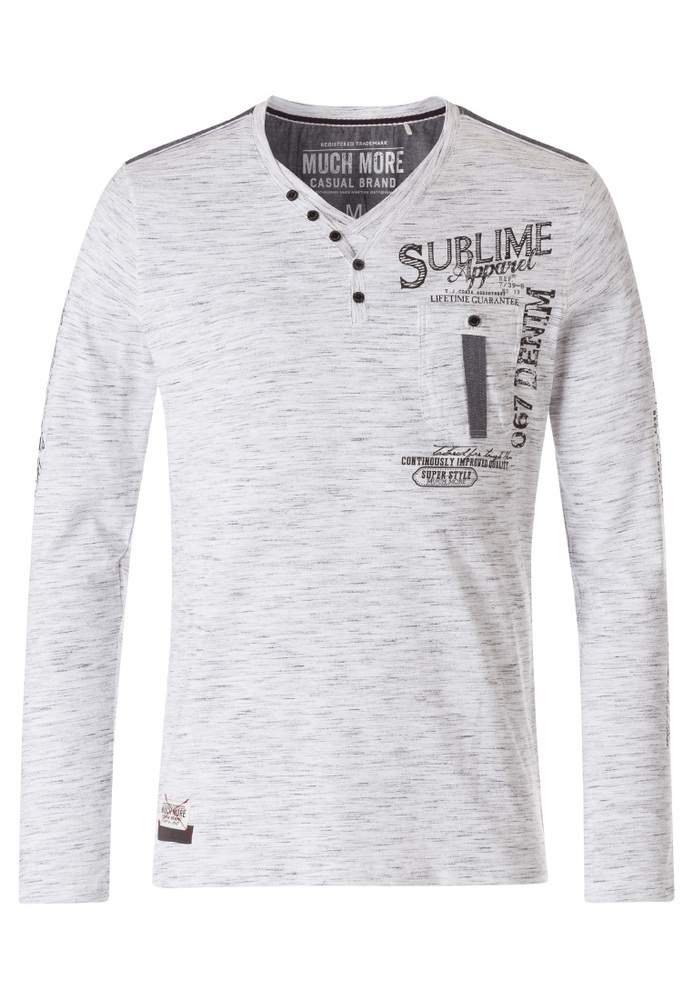 Longsleeve mit Schriftzug-Print