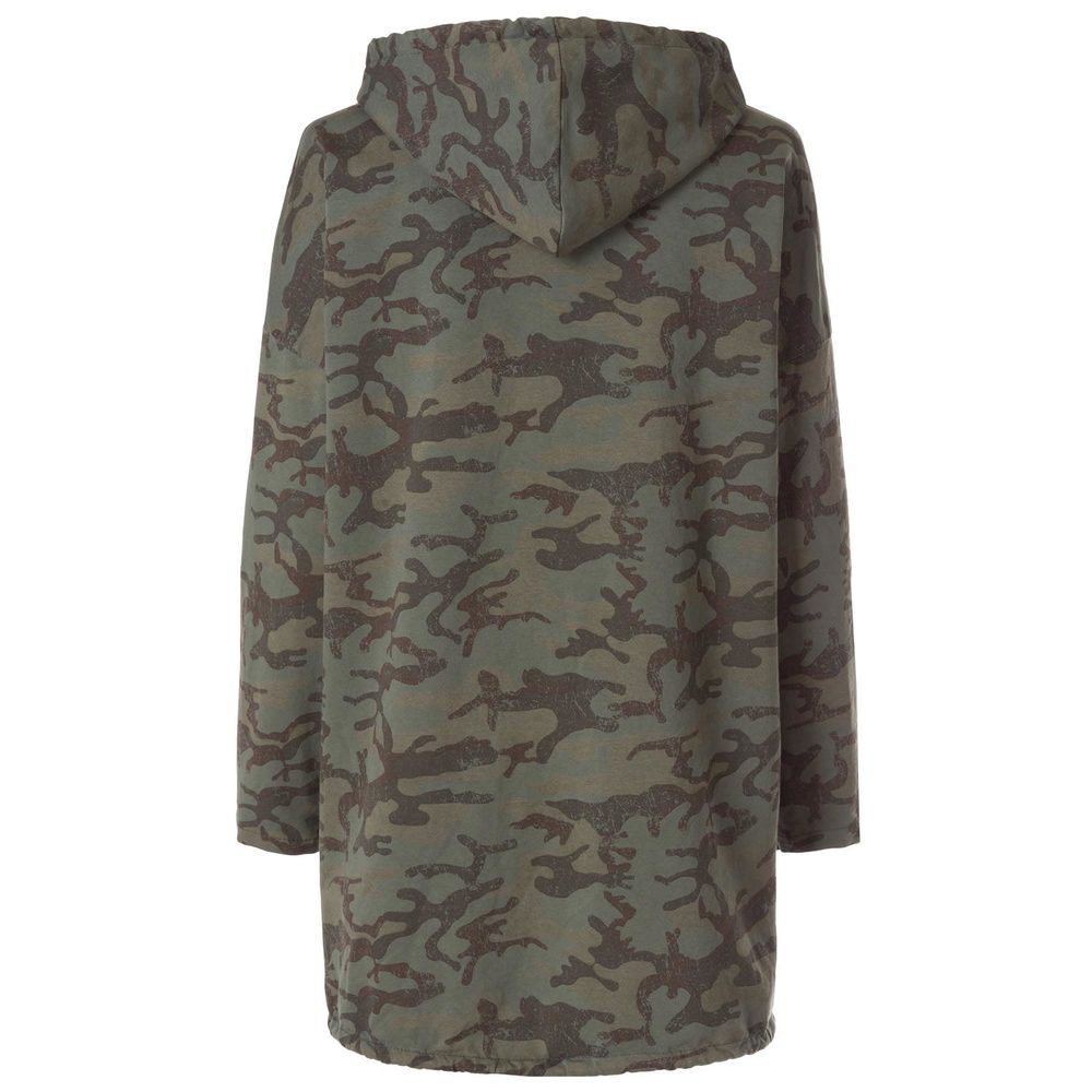 Kapuzenjacke mit Camouflage-Muster