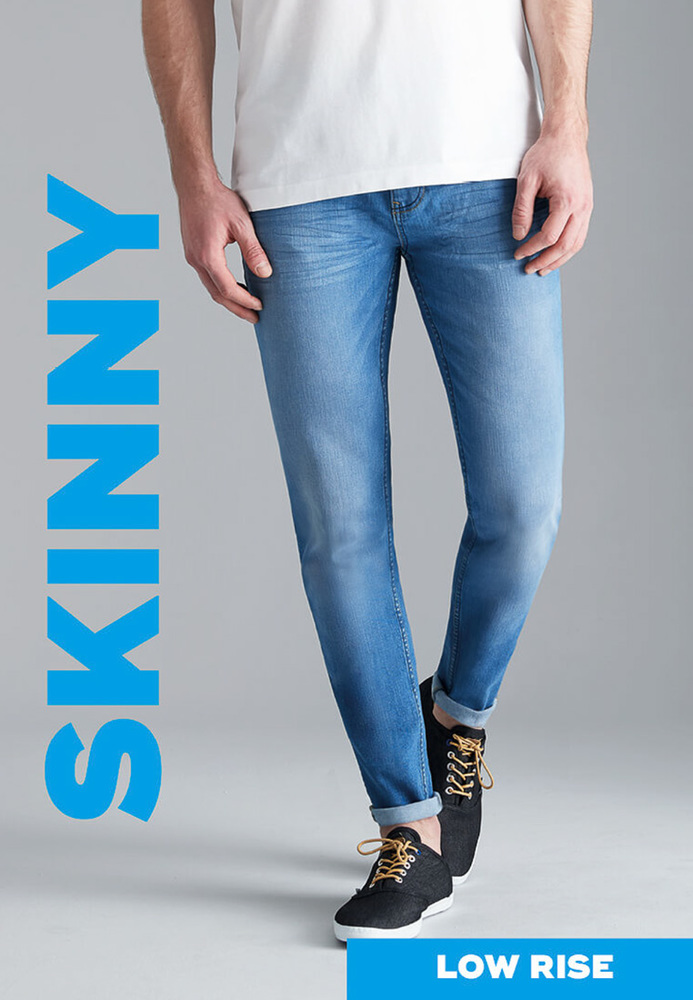 Skinny Low Rise Jeans