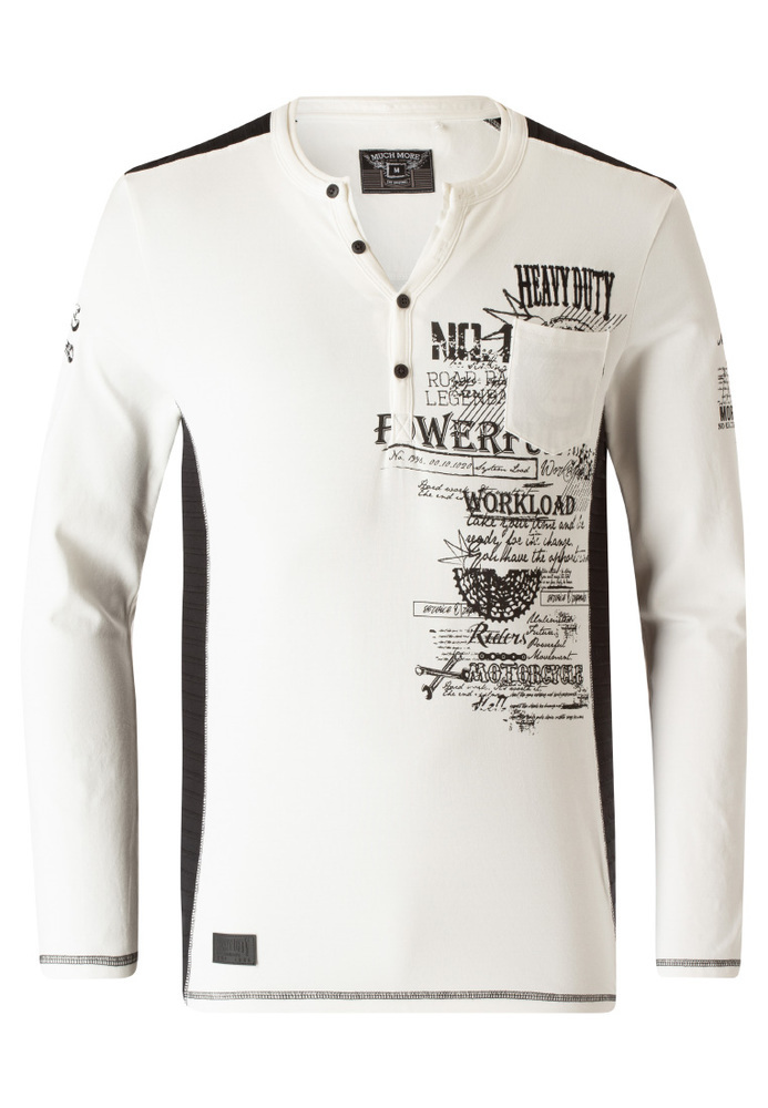 Longsleeve mit Schriftzug-Prints