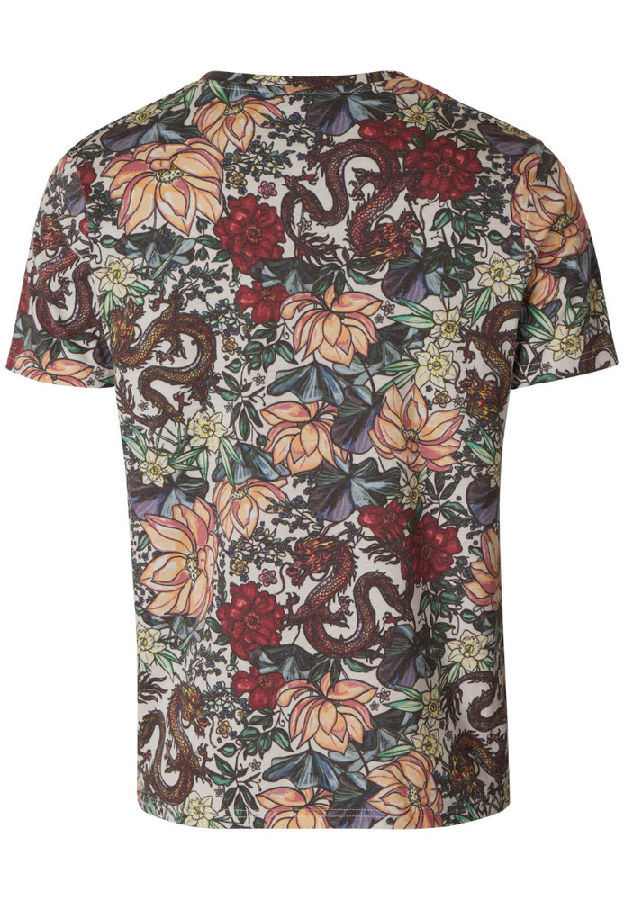 T-Shirt mit Blumen-Muster