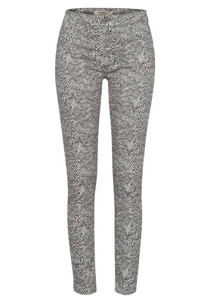 Hose mit All-Over Animal-Print