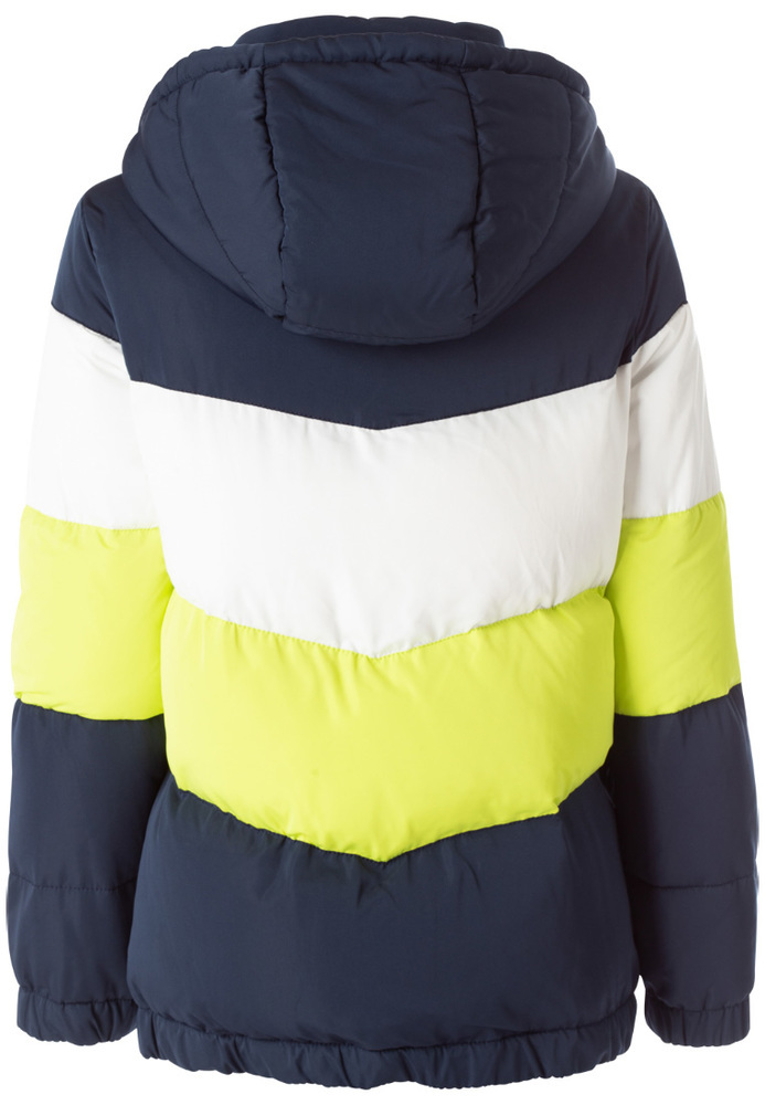 Steppjacke im Colour-Blocking-Look