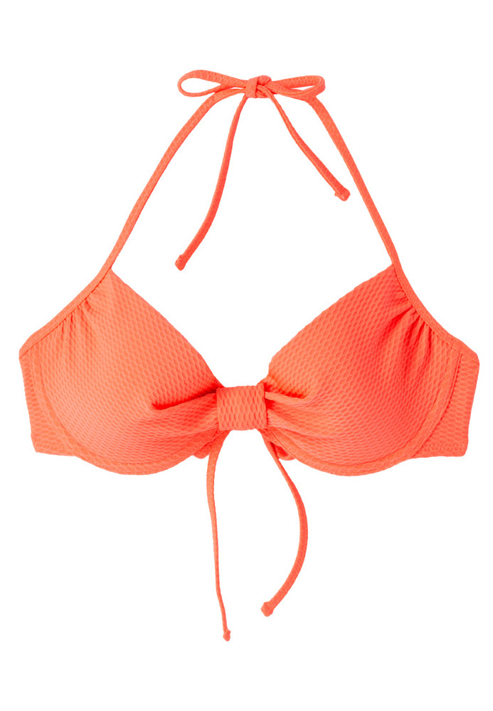 Bikini Top mit Struktur-Muster