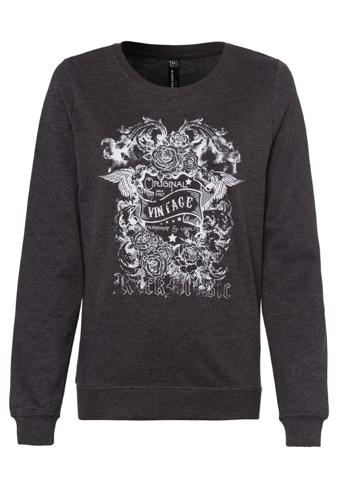 Longsleeve mit Front-Print