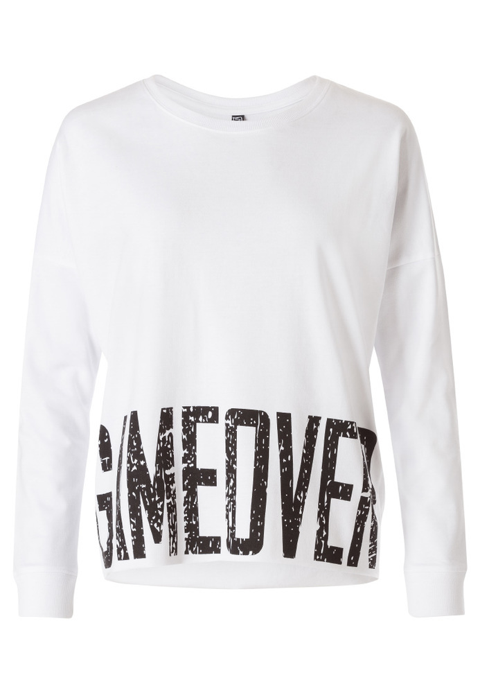 Sweatshirt mit Schriftzug-Print