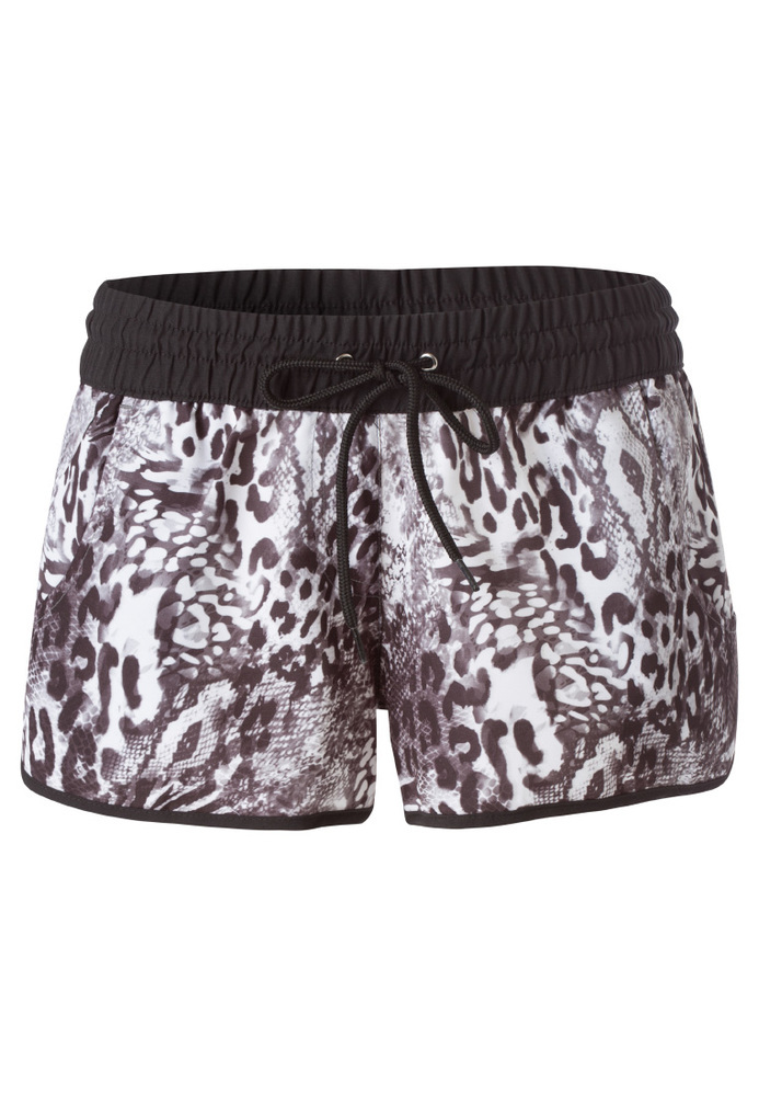 Badeshorts mit All-Over Animal-Print