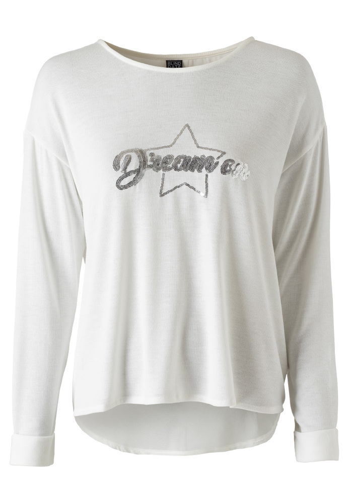 Longsleeve mit Front-Print