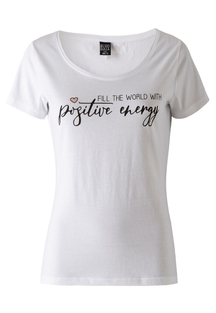 Shirt mit Schriftzug-Print