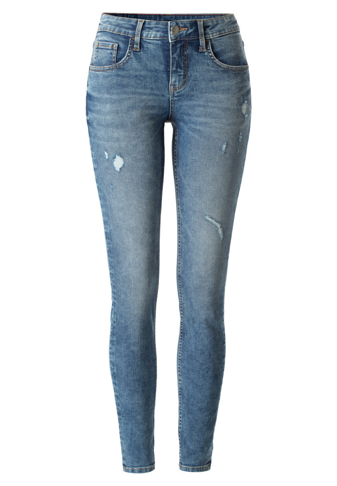 Skinny Regular Waist Jeans