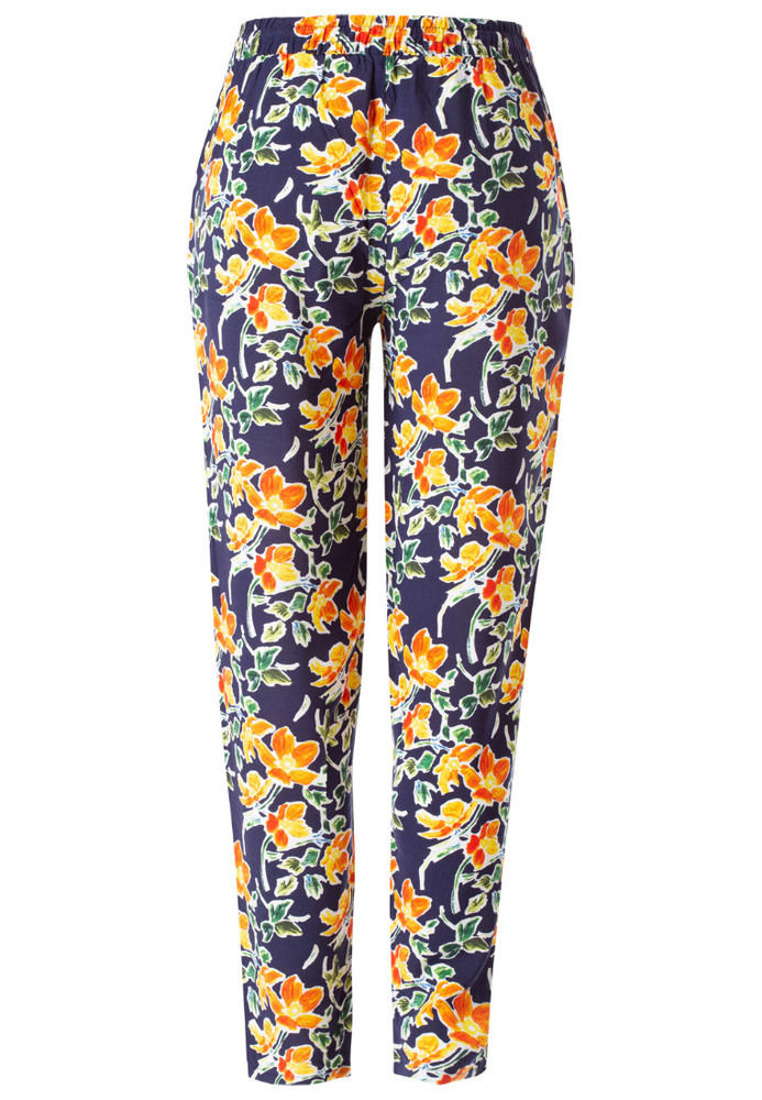 Hose mit All-Over Blumen-Muster