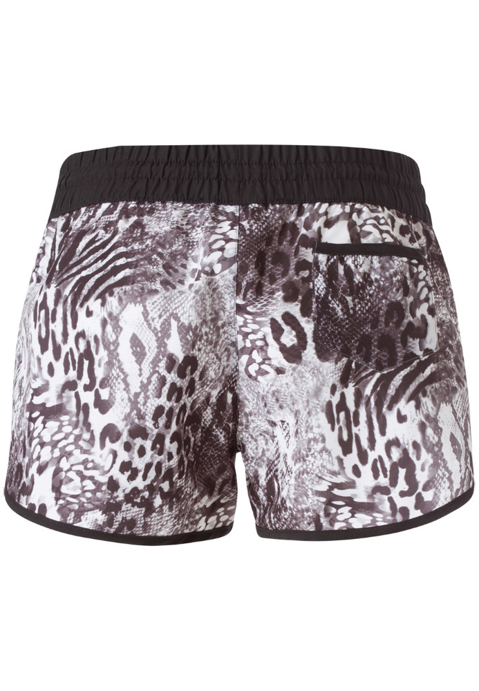 Badeshorts mit All-Over Animal-Print