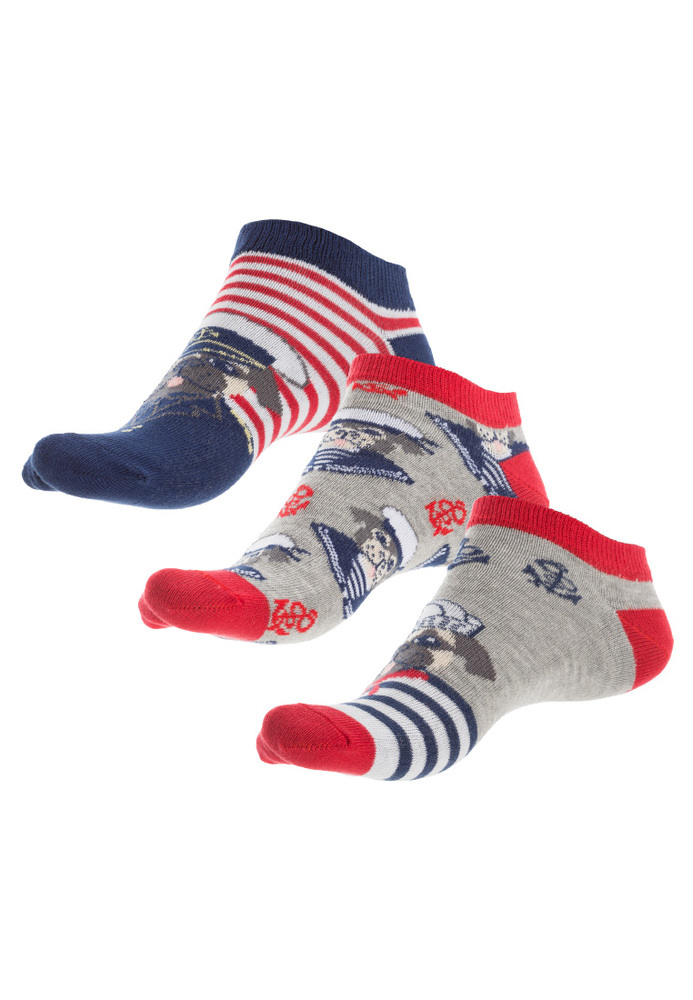 Sneaker-Socken, 3er Pack