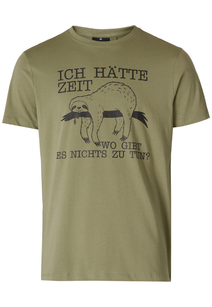 T-Shirt mit Sprüche-Druck