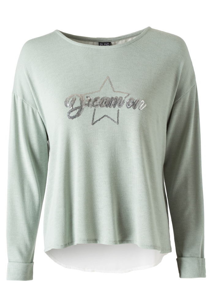 Longsleeve mit Front-Print