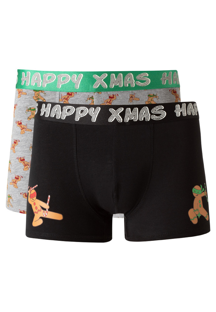 Retro-Boxershorts, 2er Pack