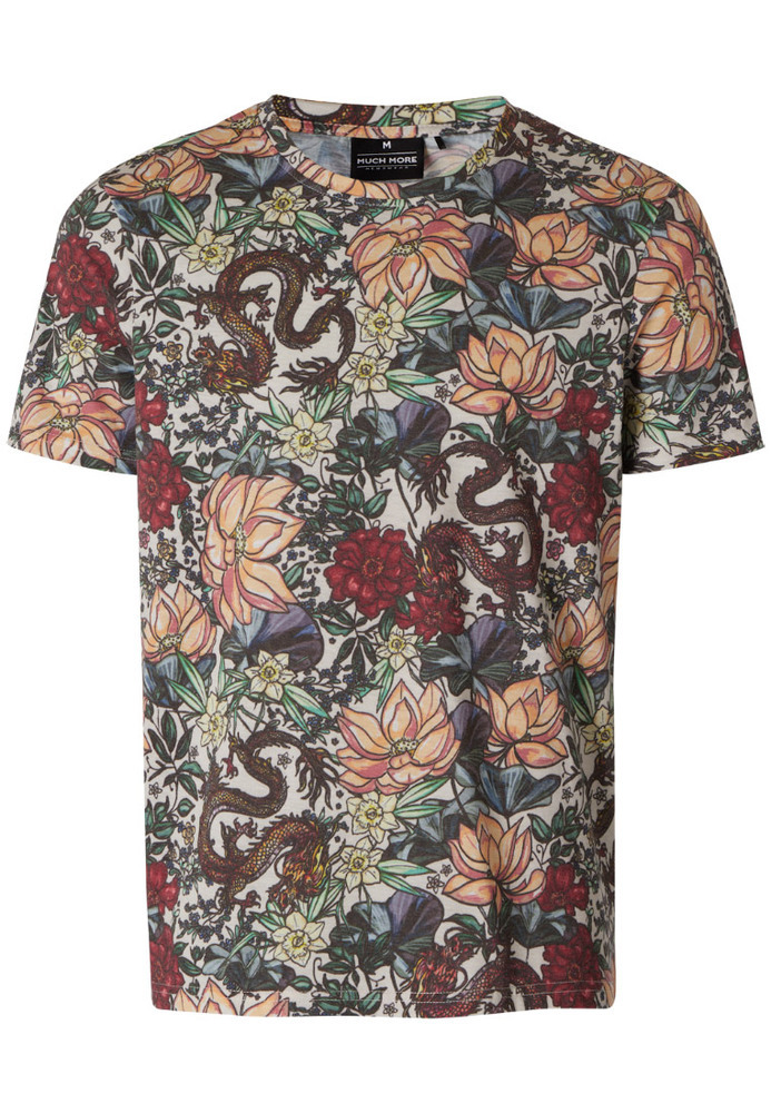 T-Shirt mit Blumen-Muster