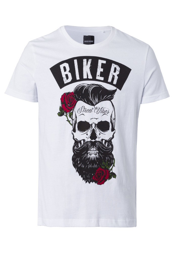 T-Shirt mit Tattoo-Print