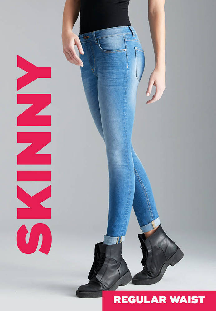 Skinny Jeans Regular Waist