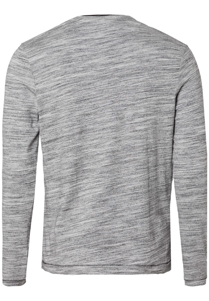 Longsleeve mit Knopfleiste