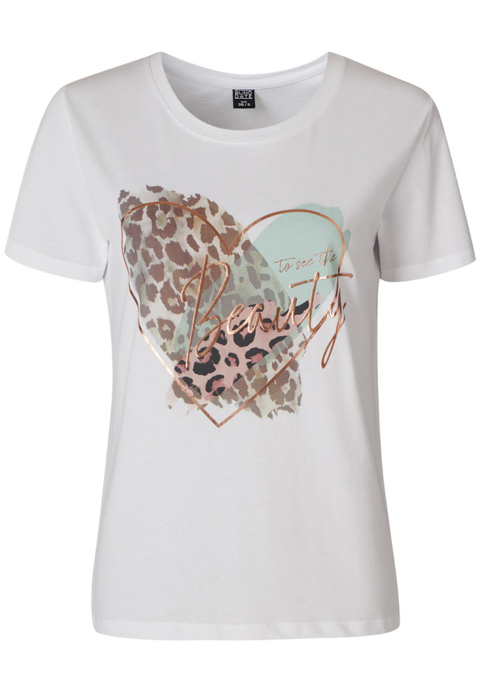 Shirt mit Leo-Print