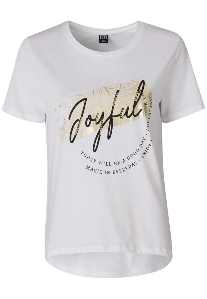 Shirt mit Schriftzug-Print