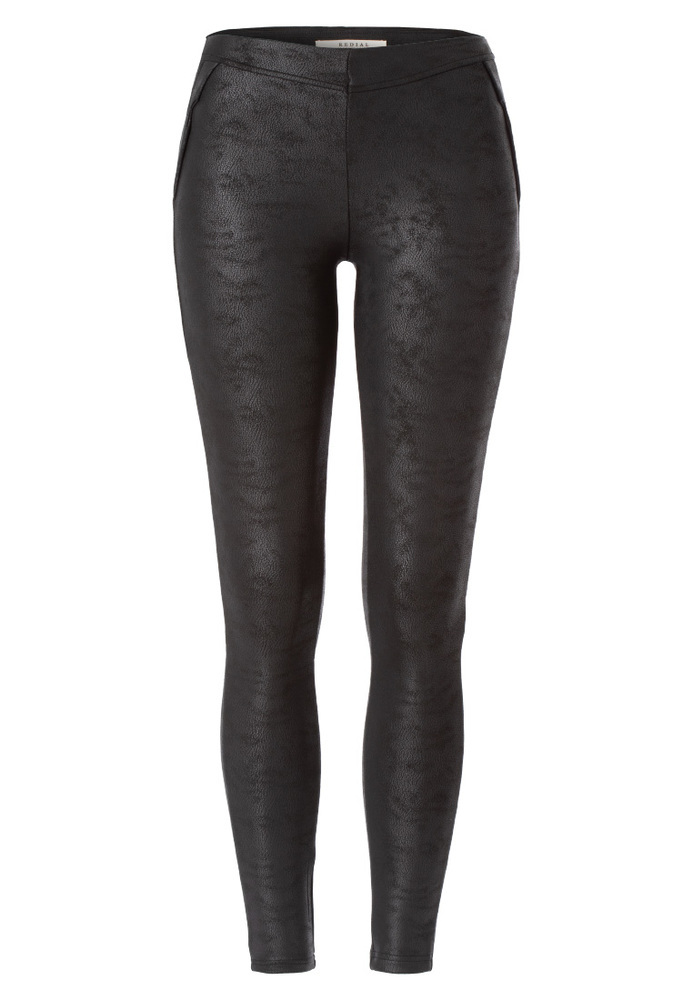 Leggings aus Lederimitat