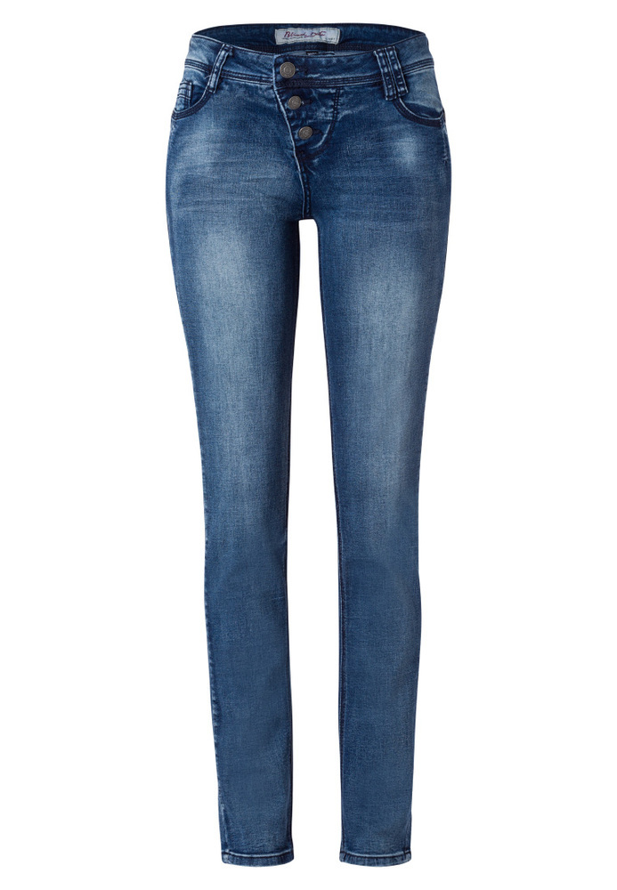 Straight Regular Rise Jeans