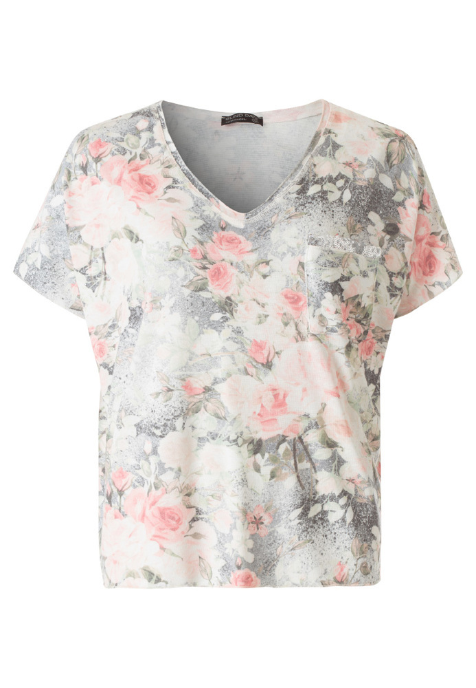 Shirt mit Sublimations-Print