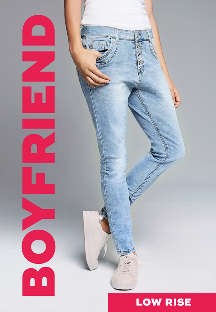 Boyfriend Low Rise Jeans