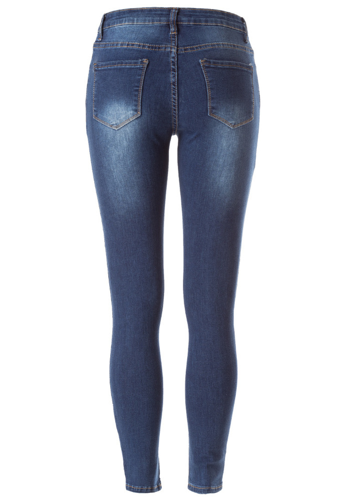 Skinny Regular Rise Jeans