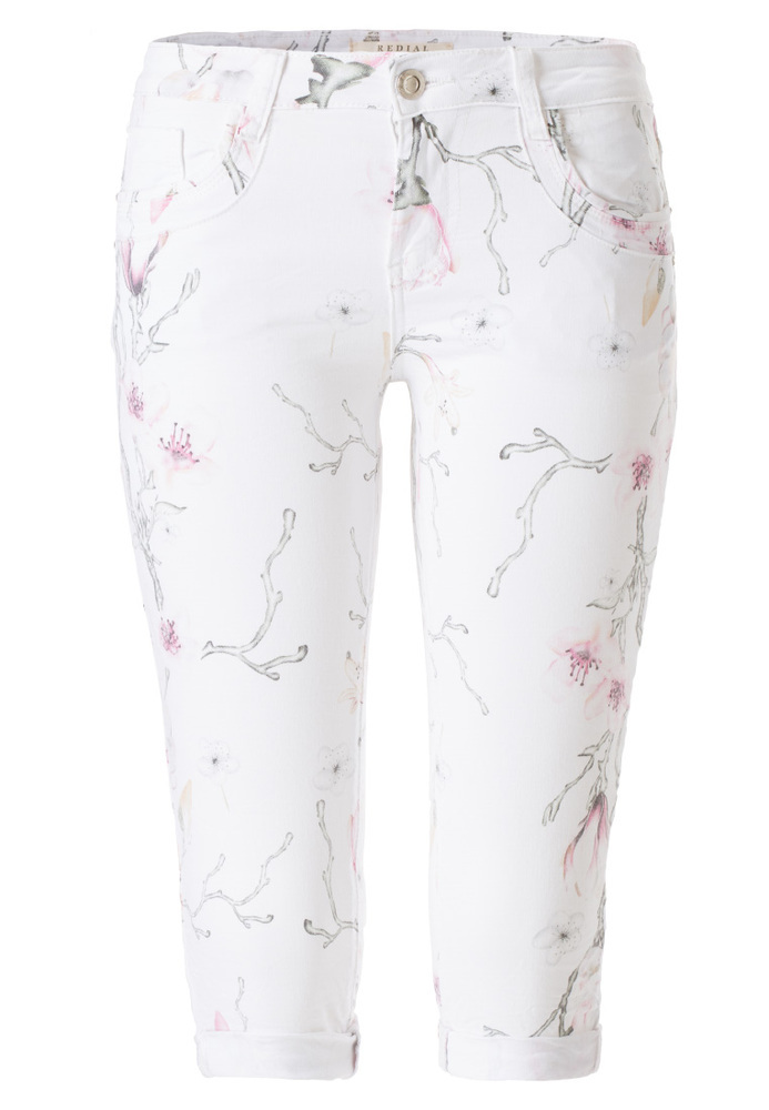 Caprihose mit All-Over-Print