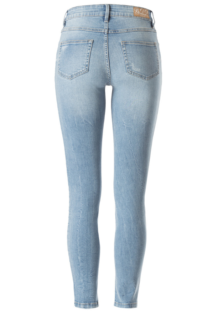 Ankle High Rise Jeans