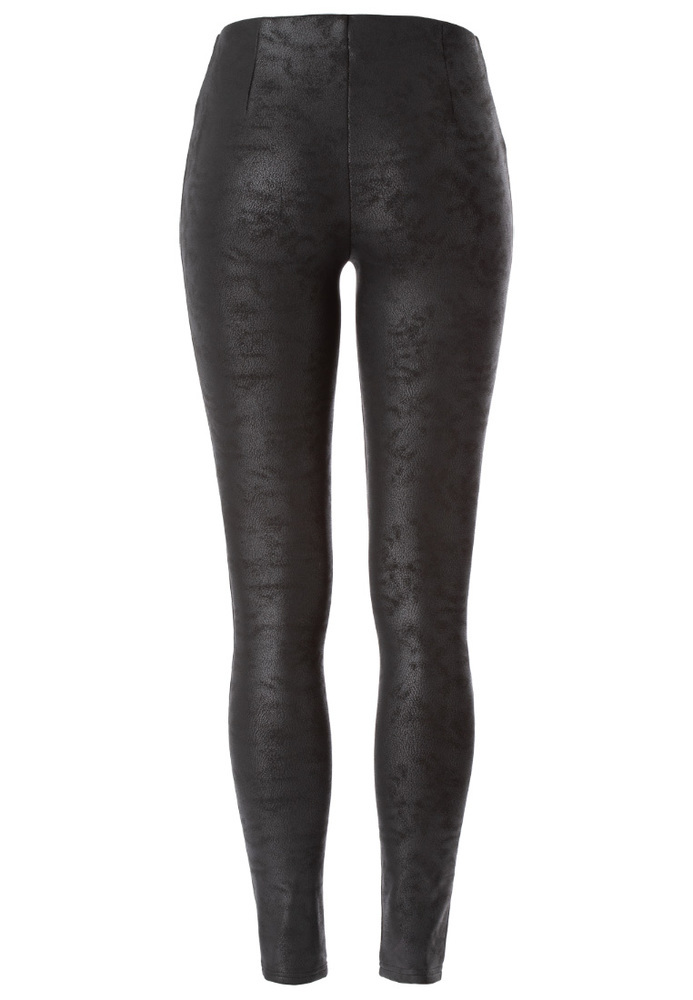 Leggings aus Lederimitat