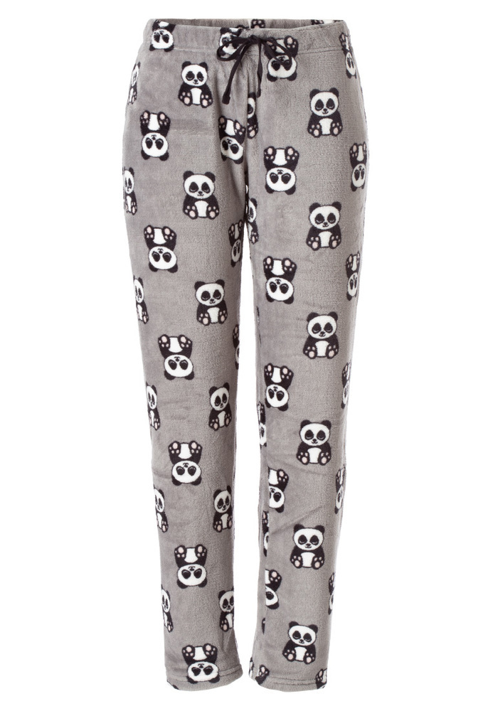 Pyjama-Hose mit All-Over Panda-Print