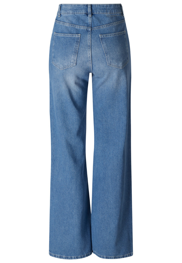 Wide Leg High Waist Jeans