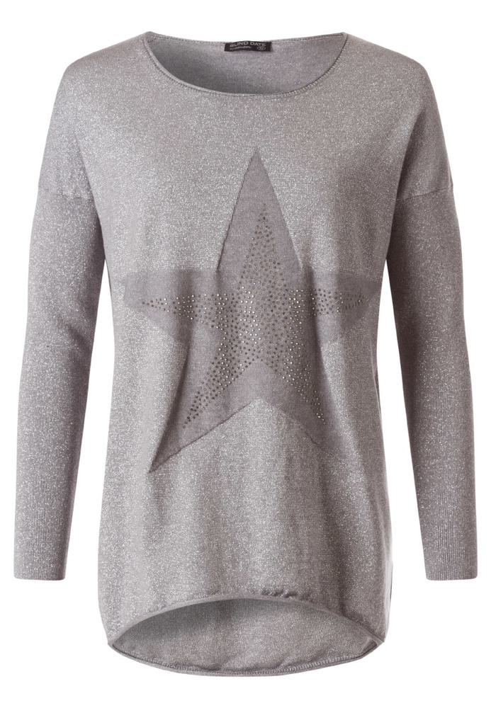 Longsleeve mit Sternen-Motiv